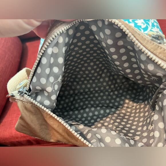 Kipling Adjustable Crossbody Purse Gold Casual Everyday Shoulder Bag Double Zip - Picture 11 of 12